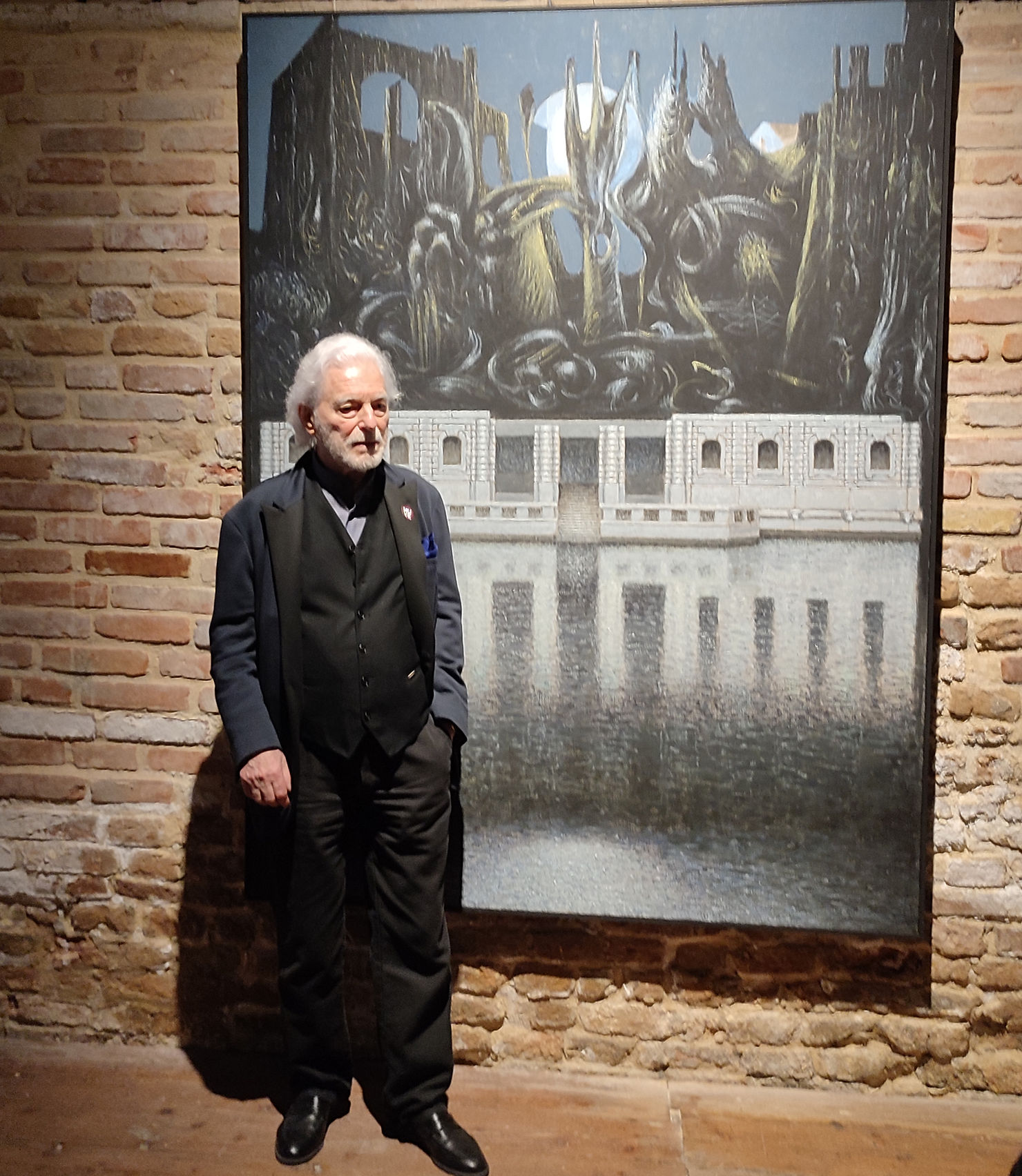 Presentazione della mostra del pittore Giovanni Soccol. 