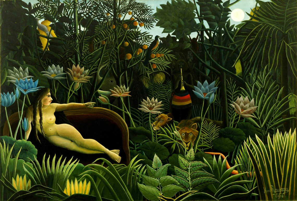 Henri Rousseau "Il sogno"