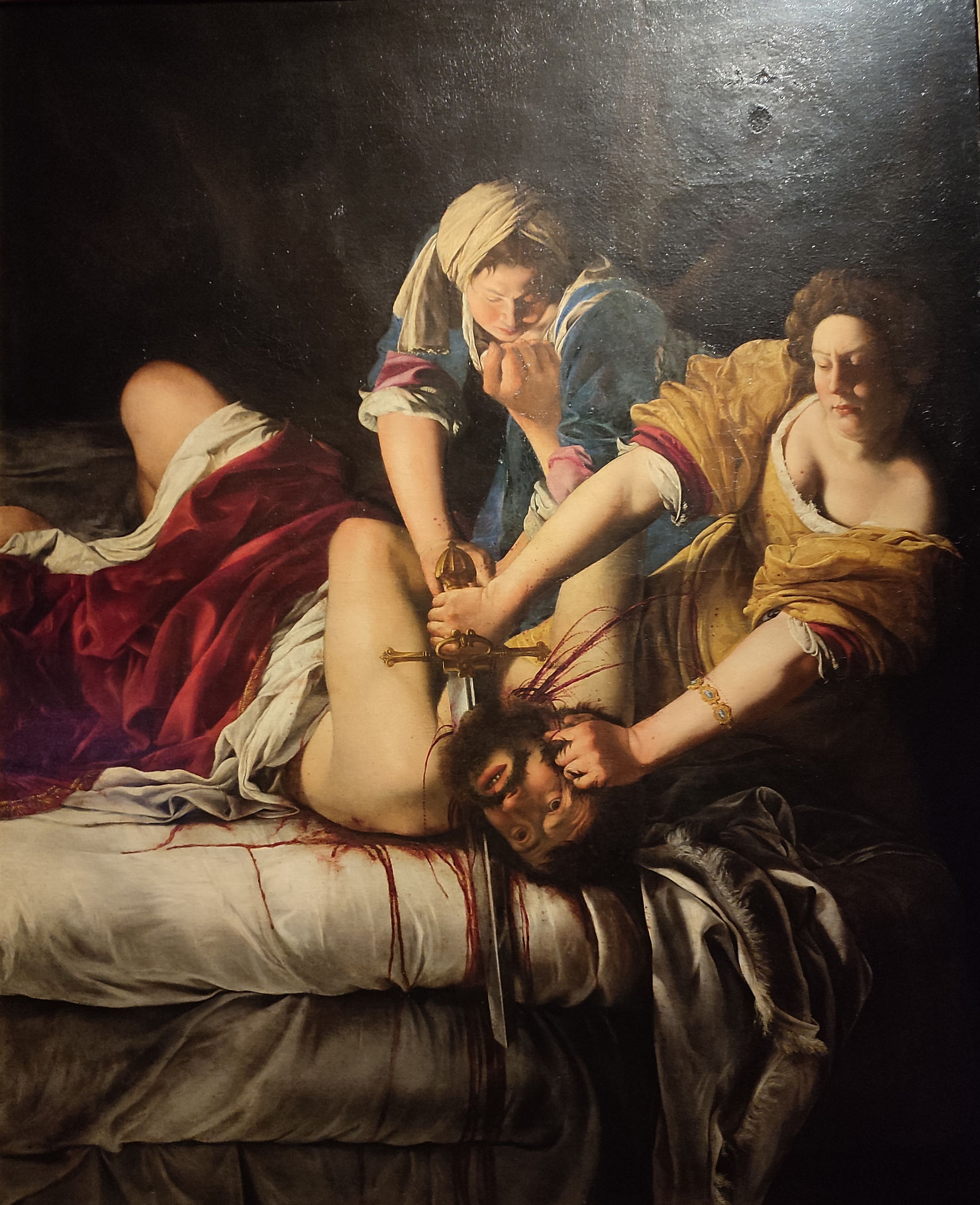 Giuditta decapita Oloferne di Artemisia Gentileschi
