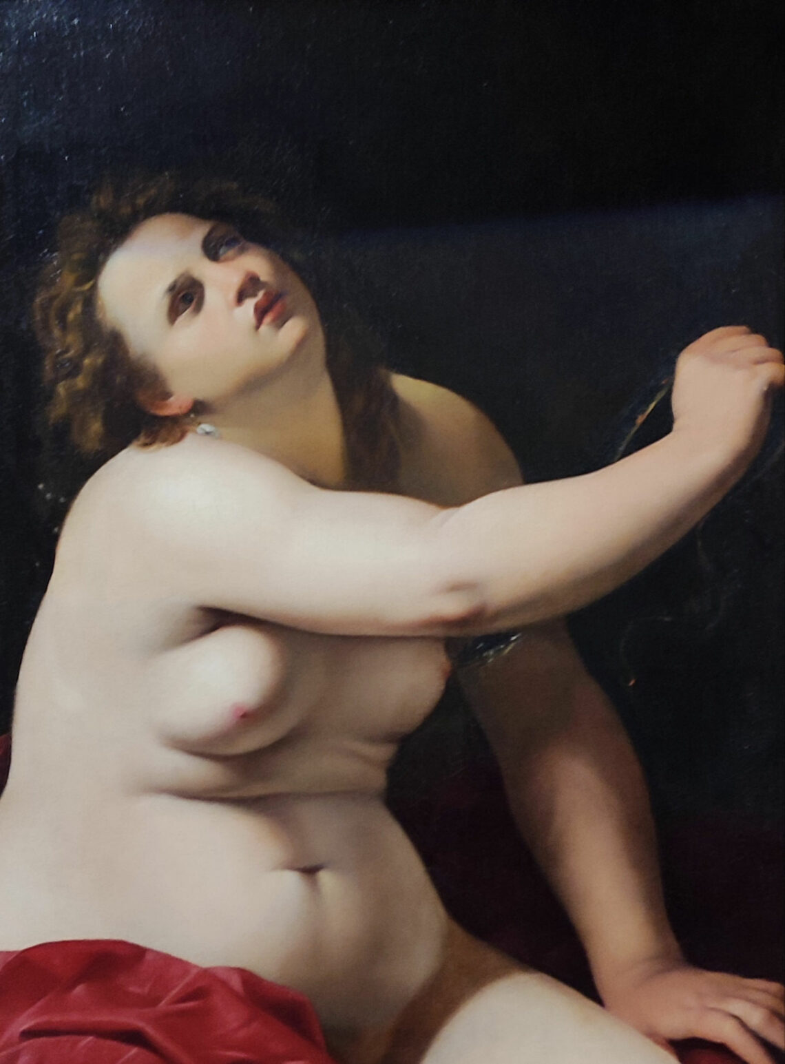 Cleopatra di Artemisia Gentileschi