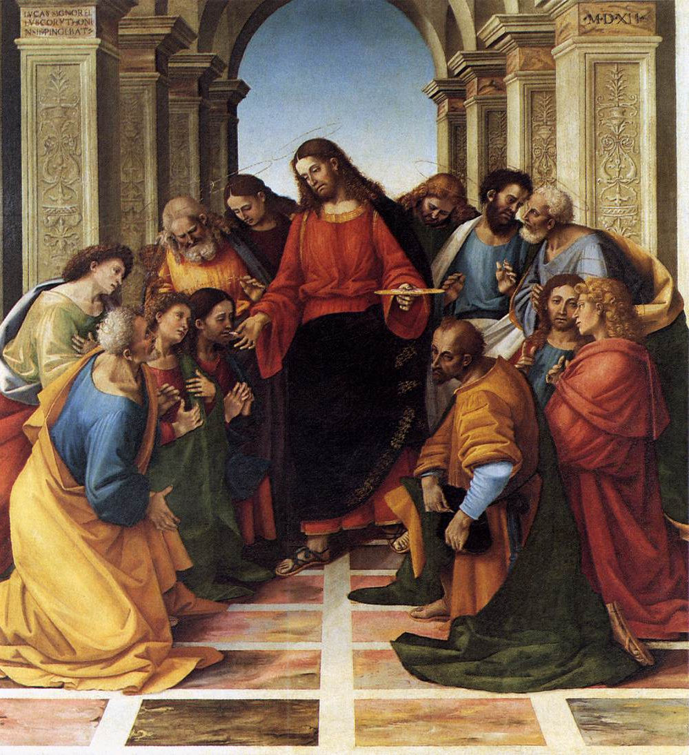 Luca Signorelli "La Comunione degli Apostoli"