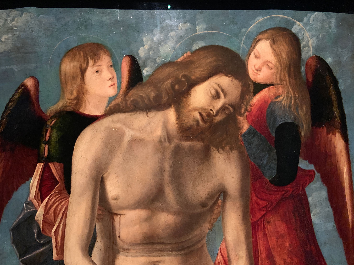 Vittore Carpaccio "Cristo morto sorretto da due angeli" Mamiano di Traversetolo (Parma)