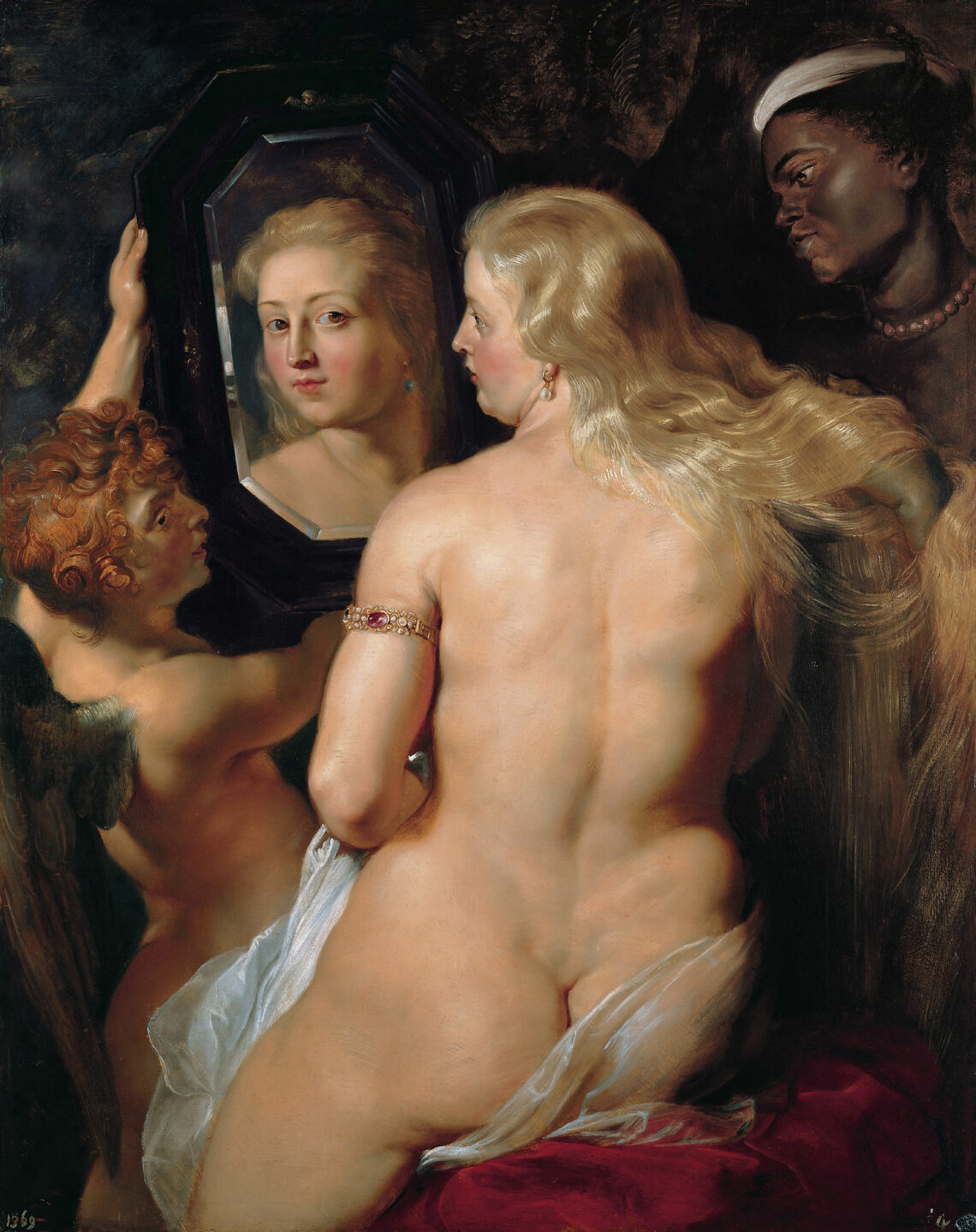 Venere allo specchio di Rubens