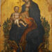 Gentile da Fabriano "Madonna in trono col Bambino e angeli" 1405 circa, Tempera su tavola, cm 115x64. Galleria Nazionale dell'Umbria, Perugia.