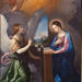 Guido Reni "Annunciazione" 1628-1629, olio su tela cm. 237x154. Pinacoteca Civica, Ascoli Piceno.