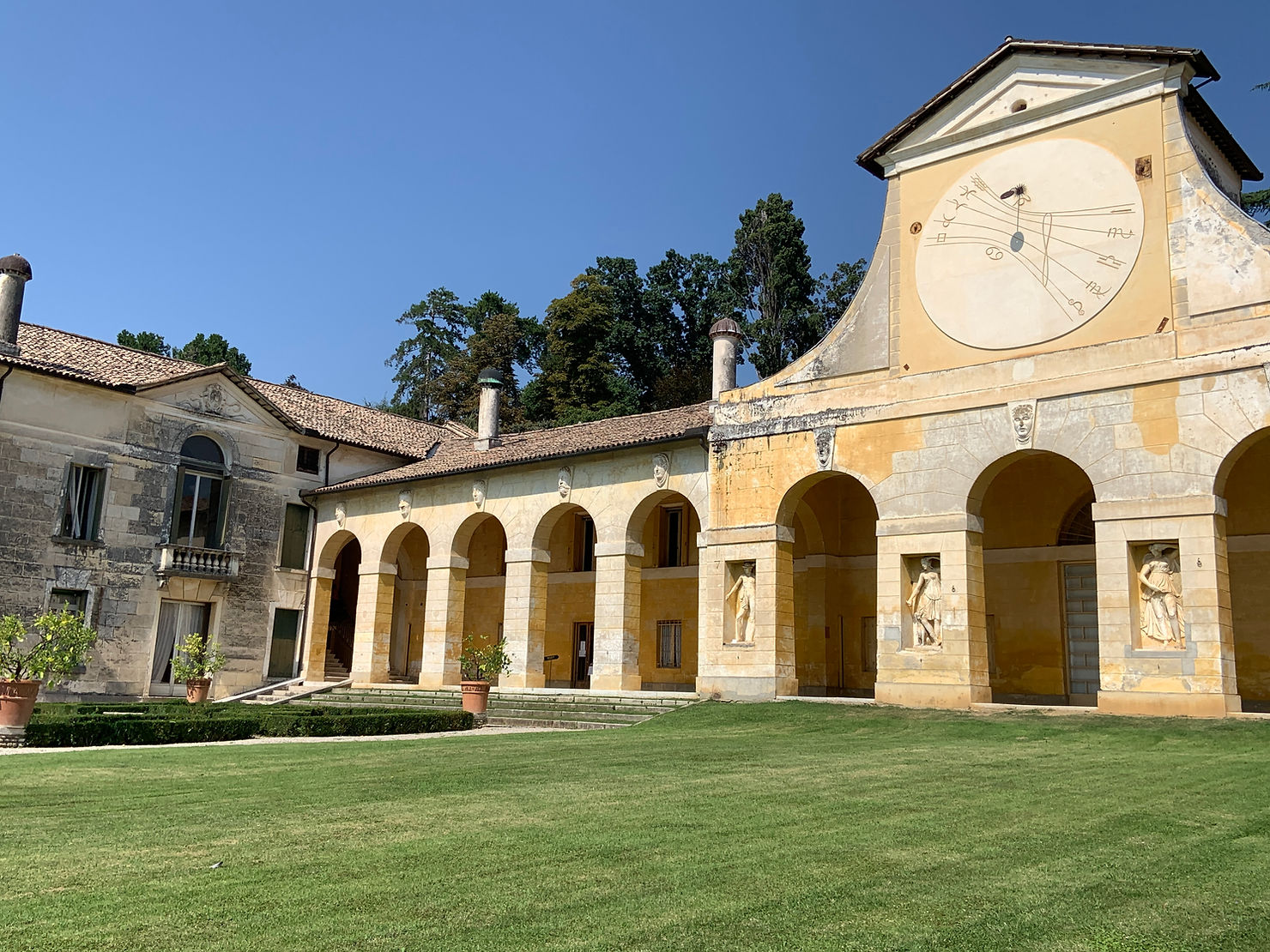 Andrea Palladio, Villa Barbaro-Volpi, costruita tra il 1550 al 1560. Maser (Treviso).