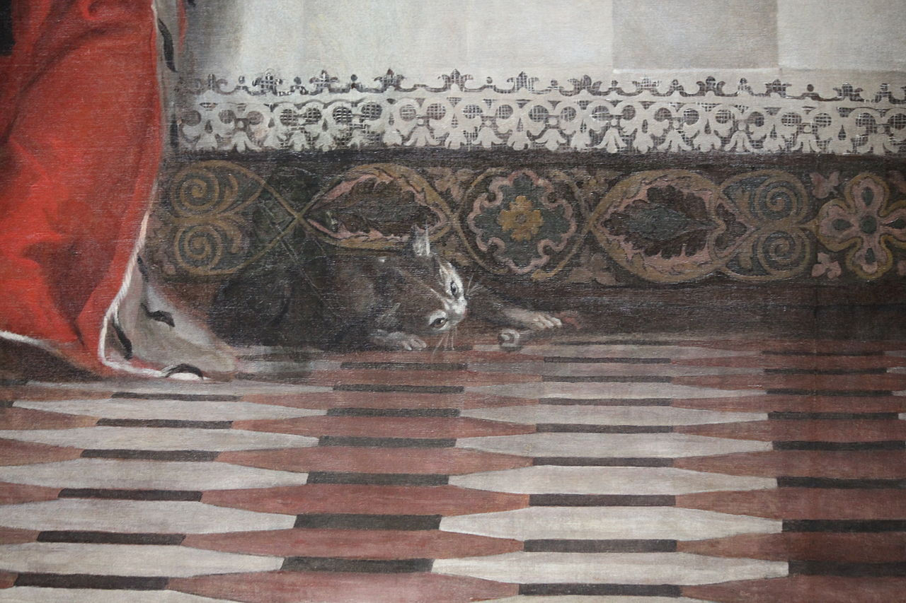 Dettaglio Paolo Veronese "Convito in casa di Levi" 1573, olio su tela, cm. 555x1310, Gallerie dell’Accademia, Venezia (Fig.5)