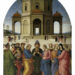 Perugino "Sposalizio della Vergine" 1501-1504, Olio su tavola, cm.234x186. Musée des Beaux-Arts, Caen.