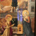 Benedetto Bonfigli "Annunciazione" 1455 ca. Tempera e oro su tavola, 51x36,5 cm. Museo Thyssen Bornemisza, Madrid.