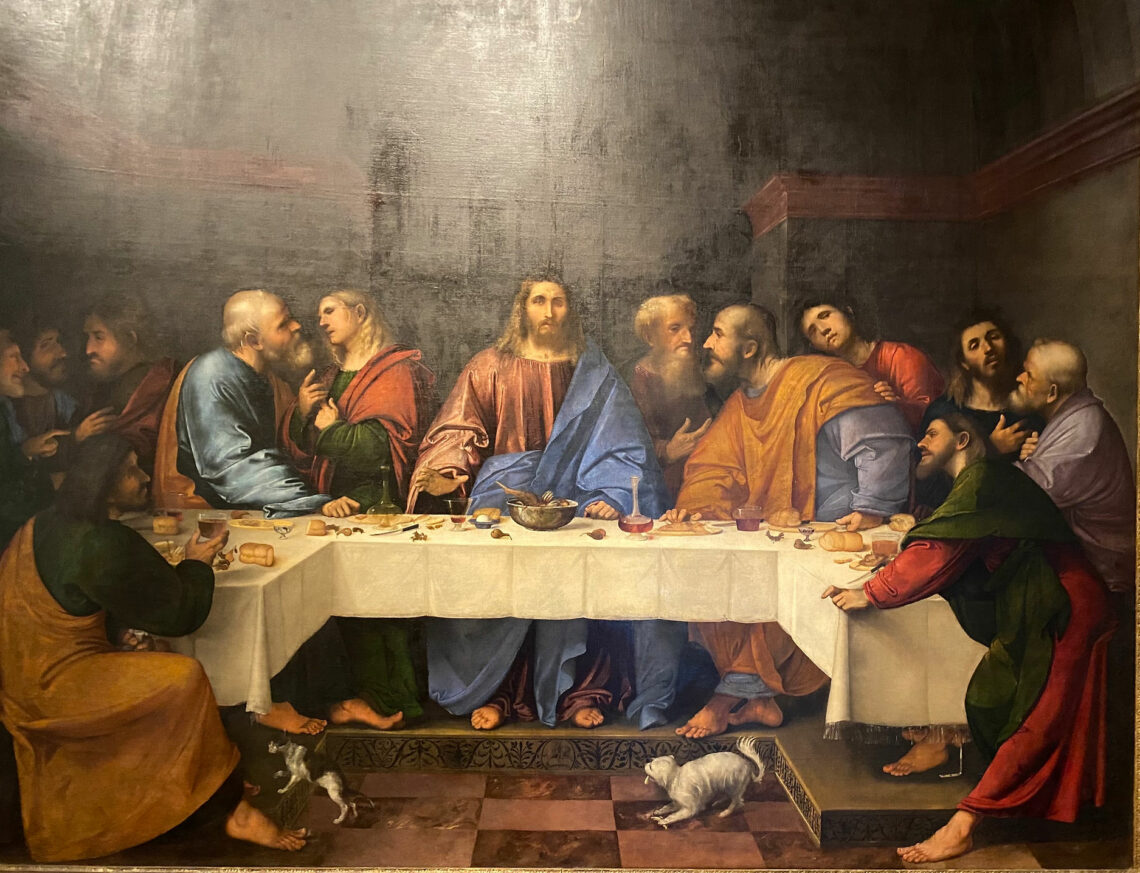 L’Ultima Cena, Romanino (Brescia 1484 c. – 1566)