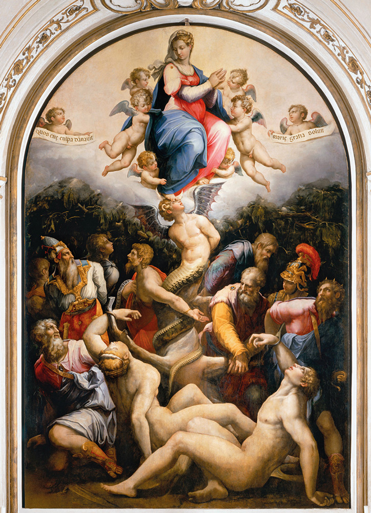 Giorgio Vasari, Allegoria della Concezione, Chiesa dei SS. Apostoli e Biagio, Firenze