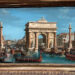 Giuseppe Borsato "Ingresso di Napoleone a Venezia il 29 novembre 1807" 1809, olio su tela, Roma, Museo Mario Praz.