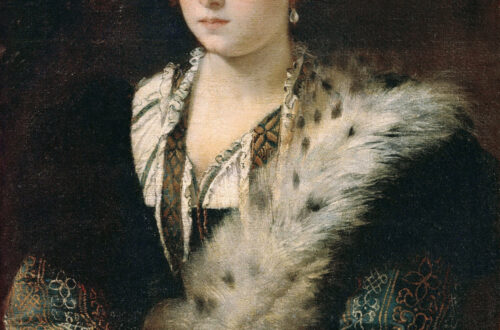 Ritratto di Isabella d'Este. Tiziano, 1534 -1536. Kunsthistorisches Museum Vienna.