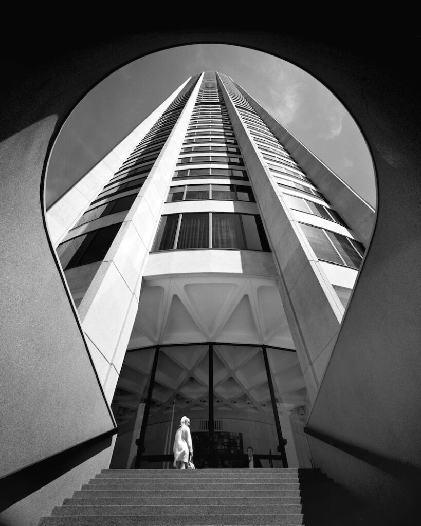 4.	Australia Square, Sydney, Australia. Architect Harry Seidler. Photo Max Dupain, 1968 © Penelope Seidler