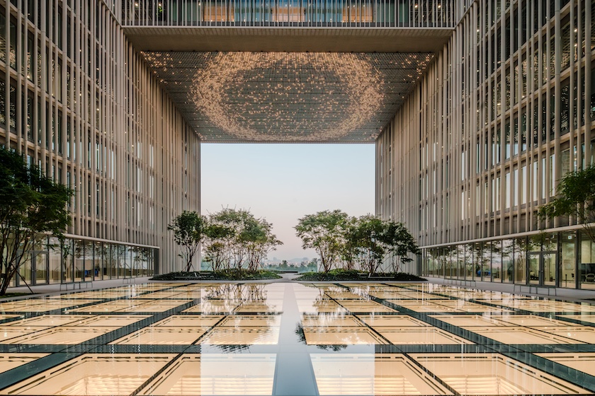 Amorepacific Headquarters giardino pensile, 2018. Foto: Yu Cheong O. 