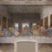 Leonardo da Vinci "Il Cenacolo Vinciano" (Ultima Cena) 1495-1498, tempera e olio su due strati di preparazione gessosa stesi su intonaco -  cm. 460×880 Refettorio - Convento di Santa Maria delle Grazie, Milano (Fig.1)