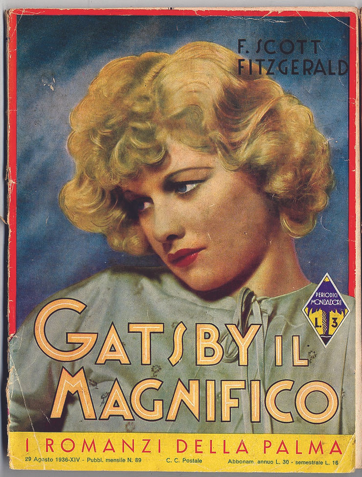 Il Grande Gatsby, la prima edizione italiana del 1936