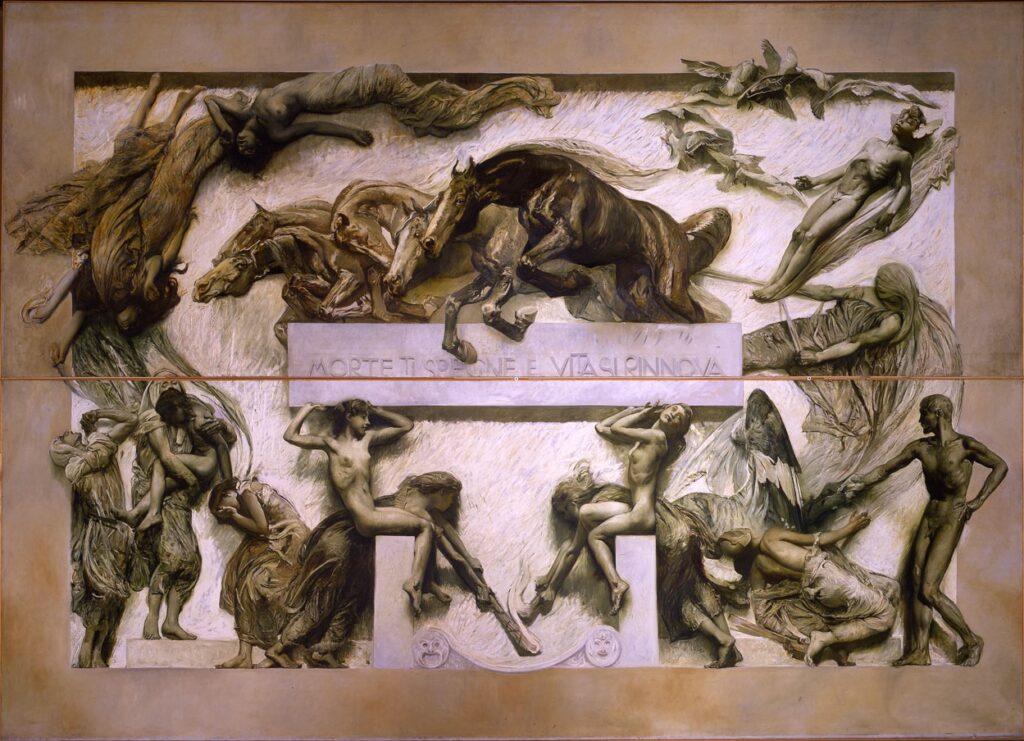 La Morte. cm 513 × 712. inv. 434
