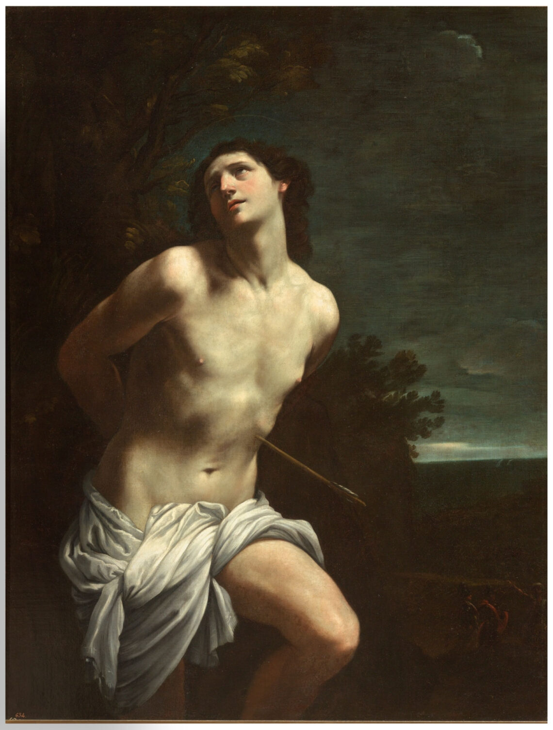 Guido Reni "San Sebastiano" 1601-14 ca. Olio su tela, cm. 170x133, Museo Nacional del Prado, Madrid