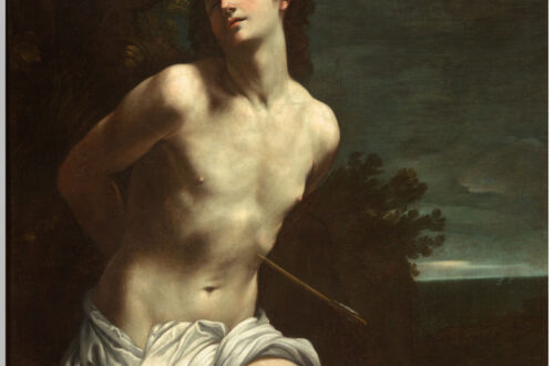Guido Reni "San Sebastiano" 1601-14 ca. Olio su tela, cm. 170x133, Museo Nacional del Prado, Madrid