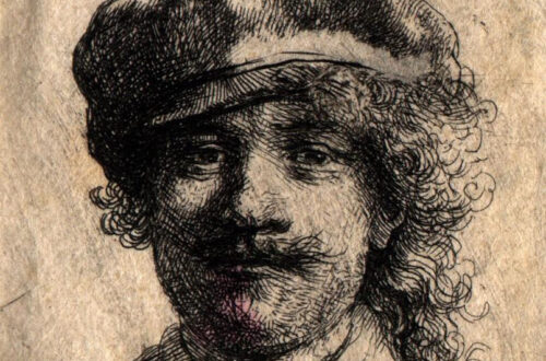 “Rembrandt con i tre baffi” Rembrandt 1634 incisione all’acquaforte